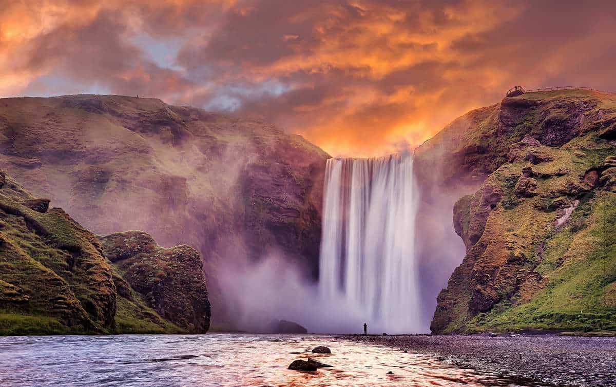 Skogafoss Waterfall
